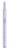 RETRACTABLE FOUNTAIN PEN, 1PCS PET BOX -Purple barrel + Blue ink
