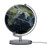 Terra Light 25cm Illuminated Globe - Physical / City Lights