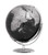 Juri Table Globe 2-axis 30cm - Black/Silver
