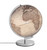 Stellar Light Illuminated Globe 30cm - Silver/Silver