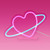 NEON-EFFECT LED SIGN - IT'S A SIGN - PLANET HEART