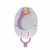 RECHARGEABLE F. BICYCLE LIGHT - FRONT BICYCLE LIGHT WITH BELL - UNICORN