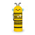 2-IN-1 SILICONE PENCIL CASE - KAWAII - BEE