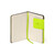 PLAIN NOTEBOOK - MY NOTEBOOK - SMALL - CHARTREUSE