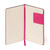 LINED NOTEBOOK - MY NOTEBOOK - LARGE - RASPBERRY