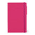 LINED NOTEBOOK - MY NOTEBOOK - LARGE - RASPBERRY