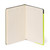 PLAIN NOTEBOOK - MY NOTEBOOK - LARGE - CHARTREUSE