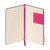 PLAIN NOTEBOOK - MY NOTEBOOK - LARGE - RASPBERRY