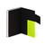 DOTTED NOTEBOOK - MY NOTEBOOK - MEDIUM - CHARTREUSE