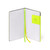 DOTTED NOTEBOOK - MY NOTEBOOK - MEDIUM - CHARTREUSE
