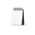 LINED SPIRAL- BOUND NOTEPAD - SPIRAL NOTEPAD - MINI - MOTH