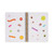 LINED SPIRAL- BOUND NOTEPAD - SPIRAL NOTEBOOK - LARGE - SUSHI CAT