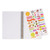 LINED SPIRAL- BOUND NOTEPAD - SPIRAL NOTEBOOK - LARGE - SUSHI CAT