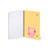 LINED SPIRAL- BOUND NOTEPAD - SPIRAL NOTEBOOK - LARGE - SUSHI CAT