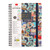 LINED SPIRAL-BOUND NOTEBOOK - SPIRAL NOTEBOOK - MAXI - TRAVEL STICKERS