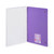 LINED SPIRAL- BOUND NOTEPAD - SPIRAL NOTEBOOK - MAXI - FLOWERS