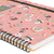 LINED SPIRAL- BOUND NOTEPAD - SPIRAL NOTEBOOK - MAXI - SUSHI CAT