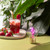 LIGHTBULB-SHAPED TABLE LAMP - BULB FICTION - FLAMINGO