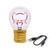 LIGHTBULB-SHAPED TABLE LAMP - BULB FICTION - KITTY