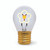 LIGHTBULB-SHAPED TABLE LAMP - BULB FICTION - DAISY