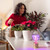 LIGHTBULB-SHAPED TABLE LAMP - BULB FICTION - BUTTERFLY