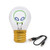 LIGHTBULB-SHAPED TABLE LAMP - BULB FICTION - ALIEN