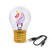LIGHTBULB-SHAPED TABLE LAMP - BULB FICTION - UNICORN