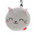 TRAVEL PILLOW WITH SLEEP MASK - MY TRAVEL BUDDY - KITTY