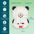 WIRELESS SPEAKER WITH STAND - THE SOUND OF CUTENESS - PANDA