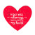 PUZZLE CARD - PERFECT MATCH - HEART