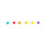 SET OF 6 DRINK MARKERS - LOVE IS IN THE GLASS - HEART