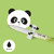 ERASABLE GEL PEN - ERASABLE PEN - PANDA