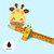 ERASABLE GEL PEN - ERASABLE PEN - GIRAFFE
