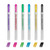 SET OF 6 GLITTER GEL PENS - SHINE LIKE A DIAMOND - MULTICOLOR