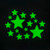 ADH. GLOW-IN-THE-DARK STARS - SUPER STARS - SPACE