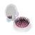 HAIRBRUSH WITH MIRROR - NICE HAIR - WHITE - PANDA