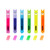SET OF 6 MINI HIGHLIGHTERS - TEDDY'S MOOD - TEDDY BEAR