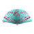 FOLDABLE PAPER FAN - FIESTA & SIESTA - FLOWERS