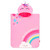 TOWELLING PONCHO FOR KIDS - UNICORN