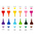 12 STACKABLE CRAYONS - DREAM IN COLOUR - HEART