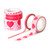 SET OF 5 PAPER STICKY TAPES - TAPE BY TAPE - HEART