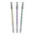 SET OF 3 MULTICOLOURED PENS - TWIST - MULTICOLOR