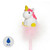 BALLPOINT PEN WITH LIGHT - WRITING IS MAGIC - UNICORN