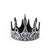 Medieval Crown, Silver/Black