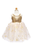 Golden Glam Party Dress, SIZE US 7-8