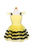 Bumble Bee Dress with Headband, SIZE US 3-4