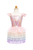 Rainbow Ruffle Tutu Dress, Pink/Multicolour, SIZE US 5-6