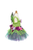 Fairy Blooms Deluxe Dress with Wings, Green, SIZE US 3-4