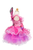 Fairy Blooms Deluxe Dress with Wings, Hot Pink/Lilac, SIZE US 5-6