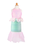 Misty Mermaid Dress, Pink/Mint, SIZE US 3-4